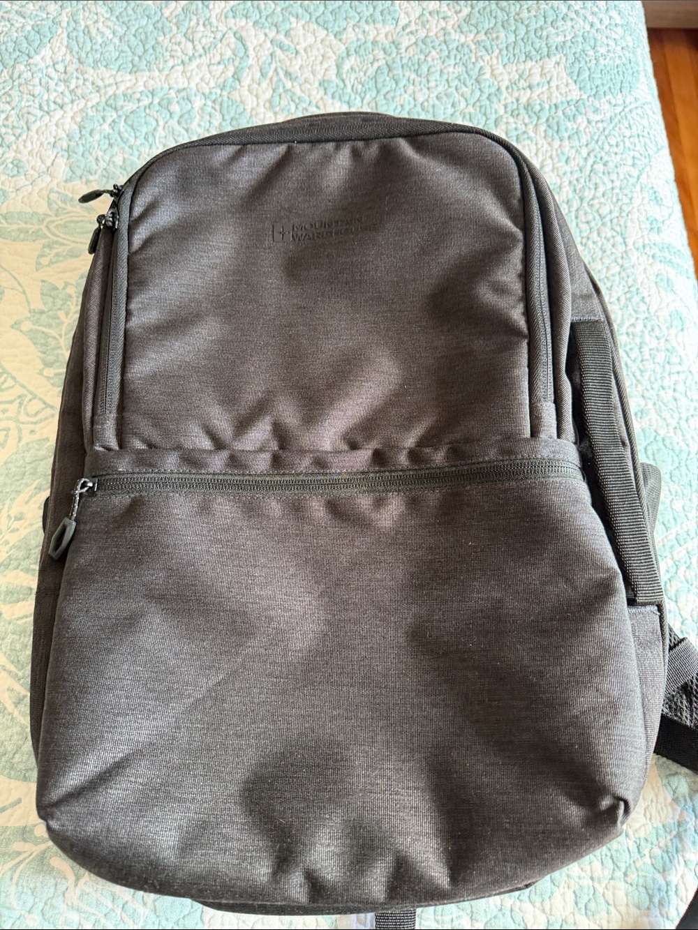 Gray travel Backpack